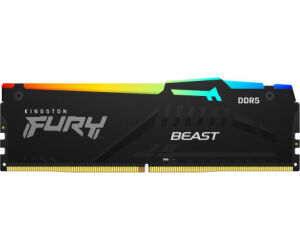 DDR5 32 GB 6000 Mhz. FURY BEAST RGB KINGSTON