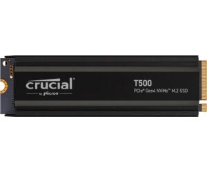 Crucial T500 SSD 1TB PCIe NVMe 4.0 x4 con HS