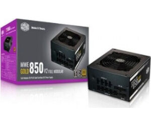 Cooler Master MWE Gold 850 - V2 Full Modular unidad de fuente de alimentación 850 W 24-pin ATX ATX Negro