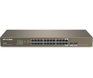 Switch ip - com 24 puertos switch ip - com 24 puertos switch 24p tenda - ipcom 1000 g1024f +2p sfp rack