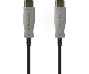 Cable HDMI 2.0 AOC 4K Aisens A148-0700/ HDMI Macho - HDMI Macho/ 150m/ Negro