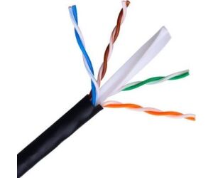 Bobina de Cable RJ45 para Exteriores UTP Aisens A135-0264 Cat.6/ 305m/ Impermeable/ Negro