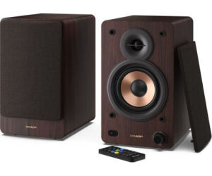 Sharp BOOKSHELF SPEAKERS De 2 vías Marrón Inalámbrico y alámbrico 60 W