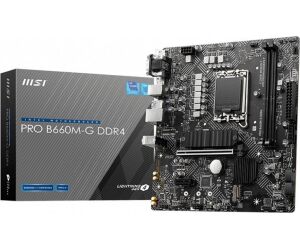 Placa Base Msi Pro B660m-g 1700 Matx 2xddr4