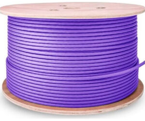 Bobina de Cable RJ45 AWG23 UTP Aisens A135-0749 Cat.6/ LSZH/ 500m/ Violeta