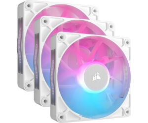 Ventilador Auxiliar Rx120 Icue Link Rgb 120mm White Triple Pack Corsair