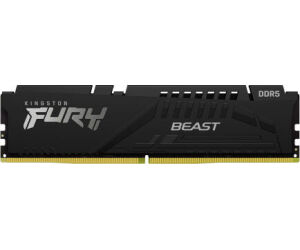 Memoria RAM Kingston FURY Beast 32GB/ DDR5/ 6000MHz/ 1.35V/ CL40/ DIMM