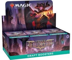 Juego de cartas wizards of the coast magic the gathering streets of new capenna caja de sobres draft (36) ingls