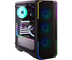 Caja Semitorre Atx Enso Mesh Argb 4f Negro + Window Bitfenix