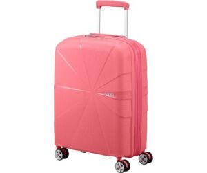 Maleta de Cabina American Tourister Starvibe Spinner 55cm/ 55x40x20cm/ 4 Ruedas/ Coral