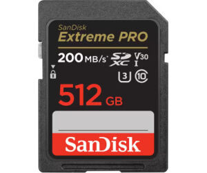 SanDisk Extreme PRO 512 GB SDXC Clase 10