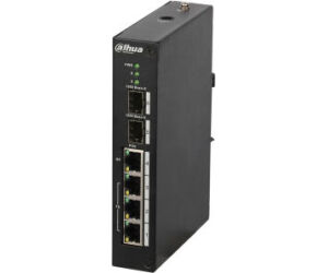 (dh-pfs4206-4p-96) Dahua Switch Poe L2 Gestionable 3 Puertos + 1 Uplink Gigabit Hipoe + 2 Sfp