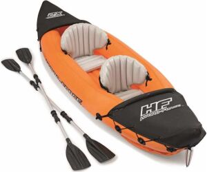 Bestway 65077 -  kayak hinchable hydro - force lite - rapid con remos 2 personas 321 x 88 x 44 cm