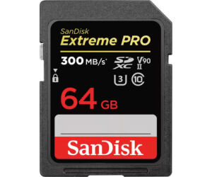 SanDisk Extreme PRO 64 GB SDXC UHS-II Clase 10