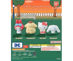 Set bandai gashapon lote 40 articulos sanrio characterse machiboke hello kity