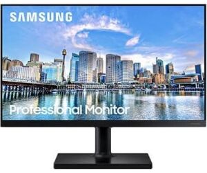 Monitor Profesional Samsung LF24T450FQR 24"/ Full HD/ Regulable en altura/ Negro