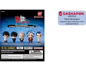 Set gashapon figuras bandai lote 30 articulos tokyo revengers volumen 4