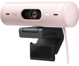 Webcam logitech brio 505 rosa full hd -  usb tipo c