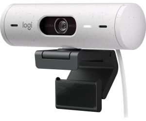 Webcam logitech brio 505 blanco crudo full hd -  usb tipo c