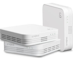 Strong WI-FI MESH HOME TRIO PACK 1200 Doble banda (2,4 GHz / 5 GHz) Wi-Fi 5 (802.11ac) Blanco 3 Interno