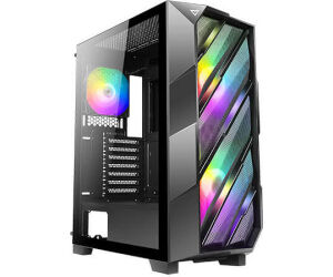 Caja ordenador gaming antec nx700 atx 2 x usb 2.0 1 x usb 3.0 sin fuente neg argb