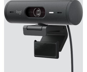 Webcam logitech brio 500 grafito full hd -  usb tipo c