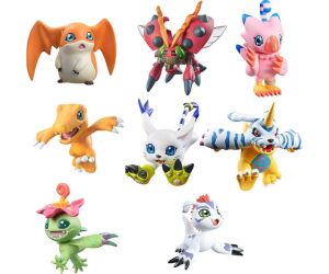 Pack 8 figuras megahouse digimon adventure digicolle! series mix special edition gift set