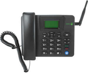 Telefono fijo doro 4100h 4g black