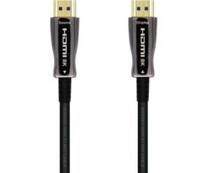 Cable HDMI 2.1 AOC 8K Aisens A153-0524/ HDMI Macho - HDMI Macho/ 100m/ Negro