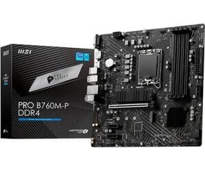 MSI Placa Base PRO B760M-P DDR4 mATX LGA1700