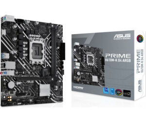 ASUS PRIME H610M-K D4 ARGB Intel H610 LGA 1700 micro ATX