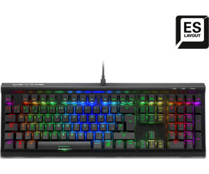 Teclado gaming sharkoon sgk60 mecanico rgb brown switch