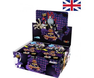 Juego de cartas my hero academia booster box display ola 4 league of villains (24 unidades)