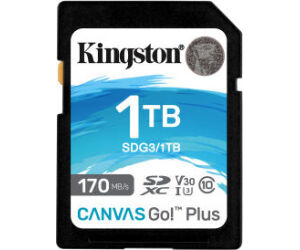 Kingston Canvas Go! Plus SD 1TB class 10 U3 V30