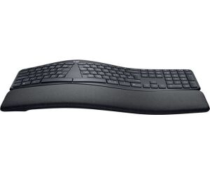 Teclado logitech ergo k860 ergonomico bluetooth & wireless grafito