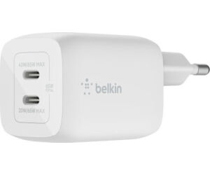 Belkin WCH013vfWH Portátil, Smartphone, Tableta Blanco Corriente alterna Carga rápida Interior