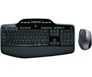 Teclado + Raton Wireless Mk710 Multi-dispositivo Negro Logitech