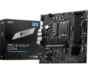 MSI PRO B760M-P DDR4 placa base Intel B760 LGA 1700 micro ATX