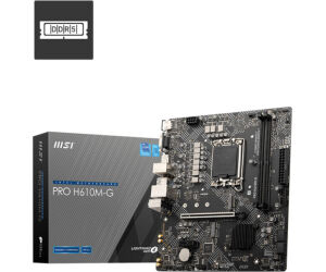 Placa Base Msi Pro H610m-g 1700 Matx 2xddr5