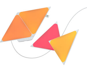 Panel led nanoleaf shapes triangles ub expansion kit 4pk