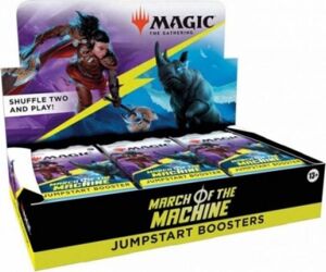 Juego de cartas caja de cartas wizards of the coast magic the gathering sobres de jumpstart 18 unidades ingls