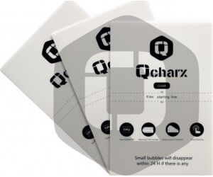 Laminas de proteccion frontales qcharx hidrogel hd qx1 lite 50 unidades