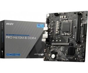 Placa Base Msi Pro H610m-b 1700 Matx 2xddr4