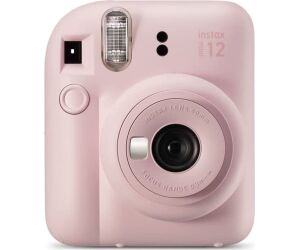 Camara fujifilm mini instax 12 flash -  autoexposicion -  rosa pastel