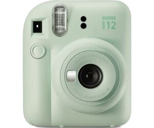 Camara fujifilm mini instax 12 flash -  autoexposicion -  verde menta