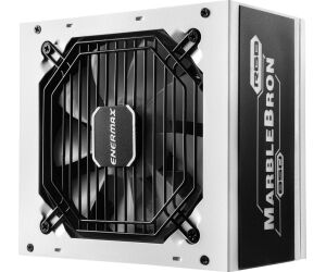 Fuente alimentacion enermax marblebron rgb gaming atx 850w blanca