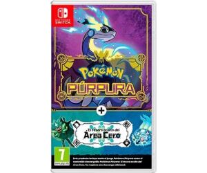 Juego Nintendo Switch Pokemon Purpura+expansion