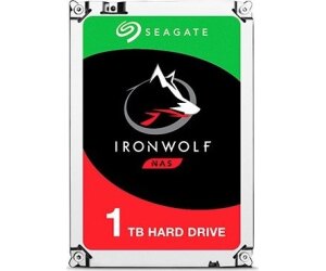 Disco duro interno hdd seagate ironwolf 1tb sata3 64mb st1000vn002