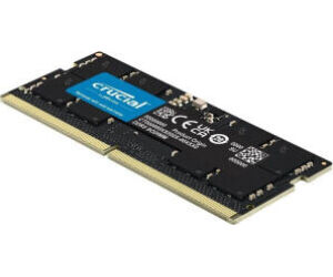 Memoria ram ddr5 24gb crucial - sodimm - 5600mhz - pc5 44800 - cl46 - 1.1v