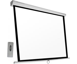 Pantalla electrica videoproyector pared y techo phoenix 112 ratio 1:1 - 4:3 - 16:9 2m x 2 m  posicion ajustable - carcasa blanca - tela super resistente